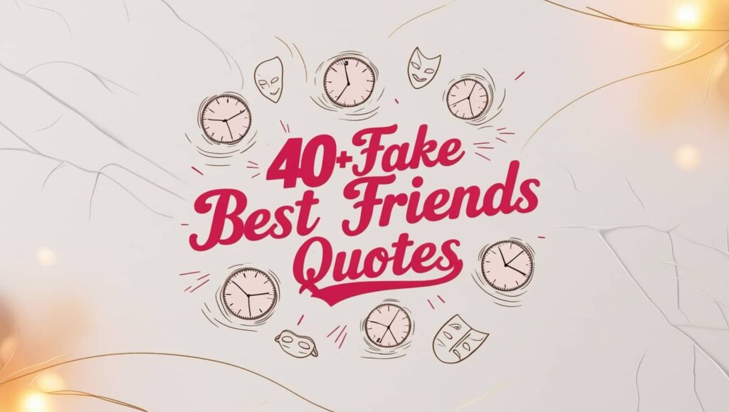 40+ Disappointing Fake Best Friends Quotes