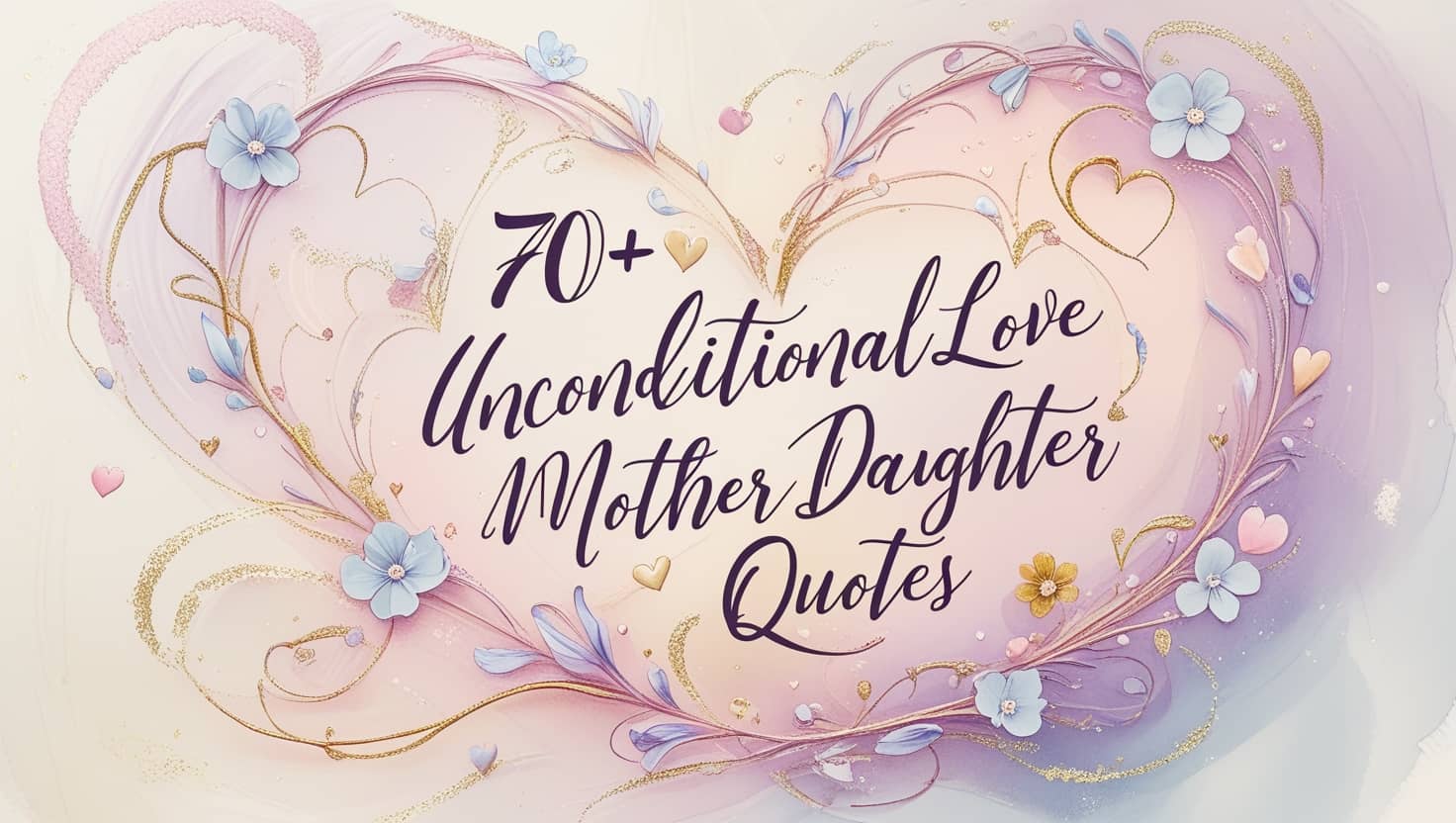 70+ Unconditional Love Mother Daughter Quotes