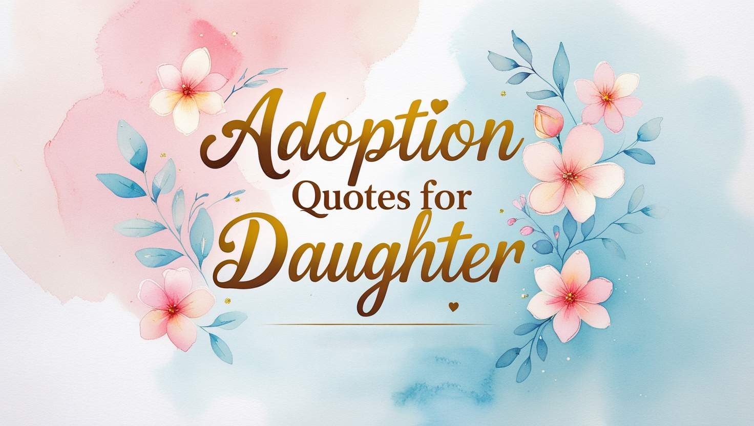 50+ Heartwarming Adoption Quotes for Daughter