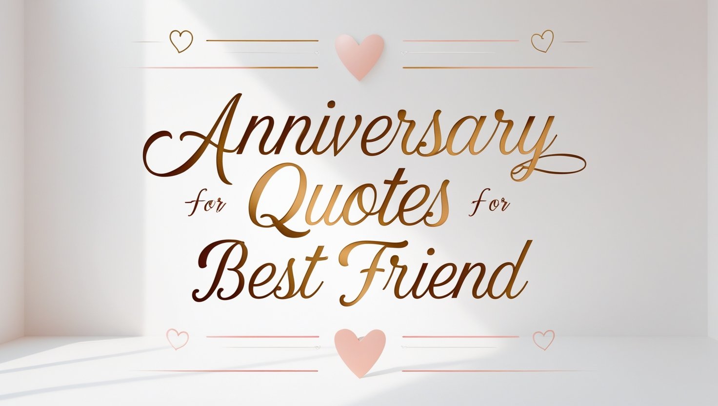 90+ Memorable Anniversary Quotes for Best Friend