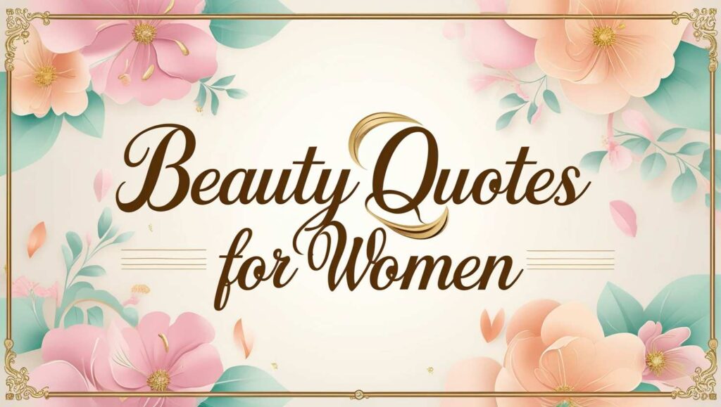 60+ Beauty Quotes For Women