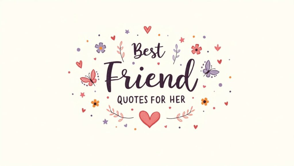 40+ Sweet Best Friend Quotes for Her