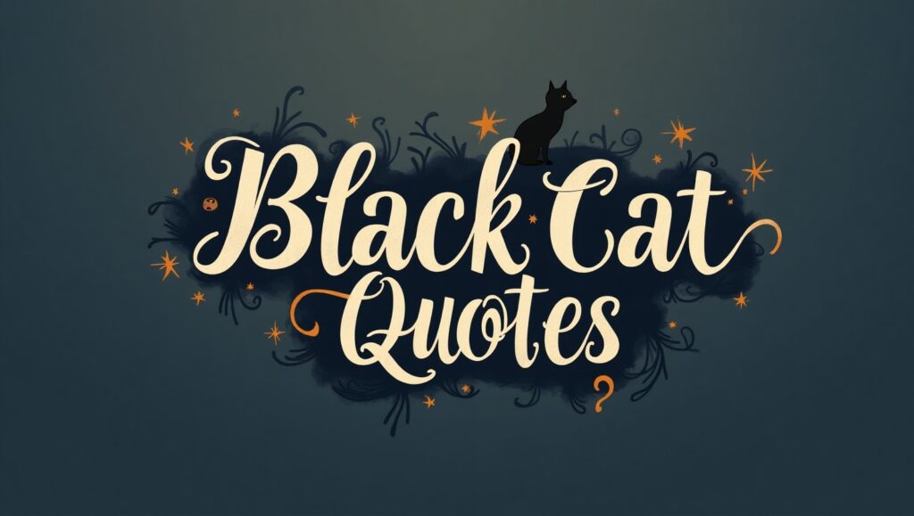 40+ Mysterious Black Cat Quotes