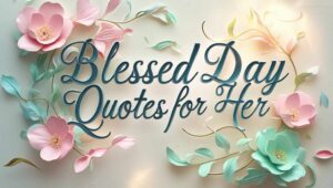 40+ Blessed Day Quotes For Her