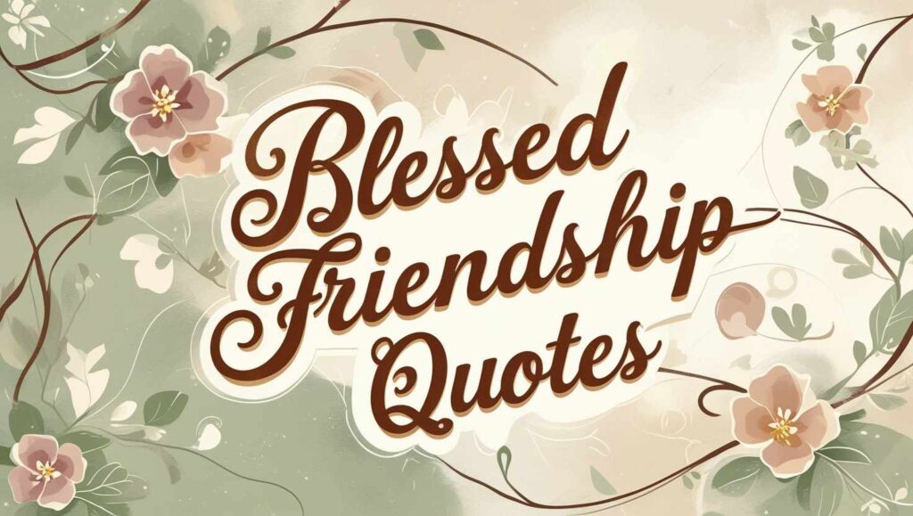 90+ Blessed Friendship Quotes