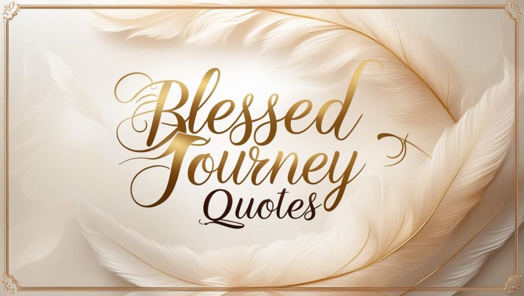 70+ Blessed Journey Quotes