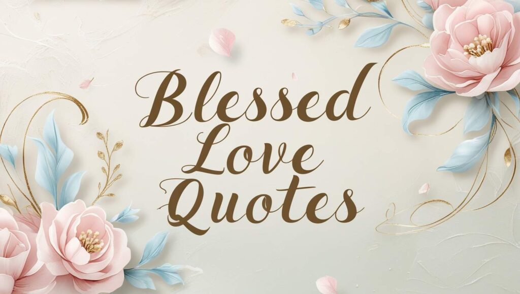 30+ Blessed Love Quotes