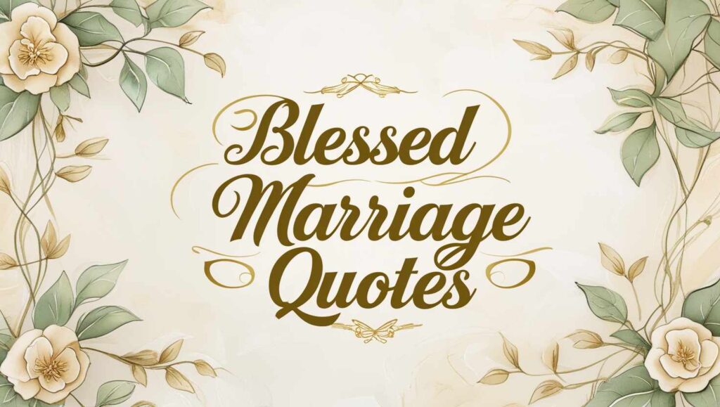 90+ Blessed Marriage Quotes