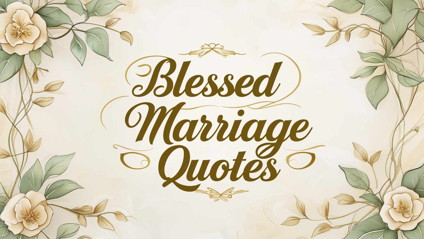 90+ Blessed Marriage Quotes