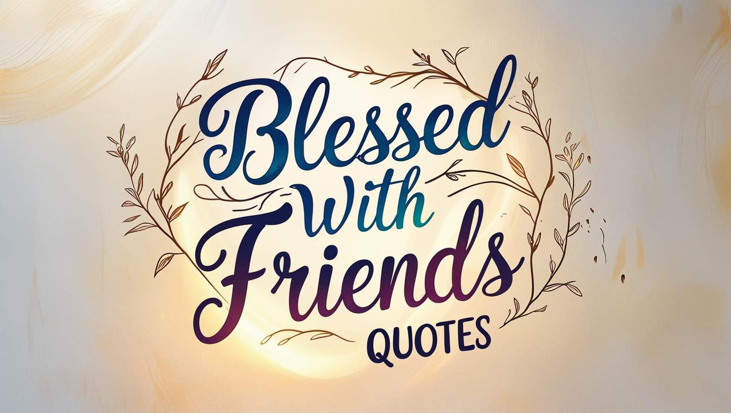 80+ Blessed With Friends Quotes