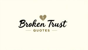 60+ Broken Trust Quotes That Hit Deep