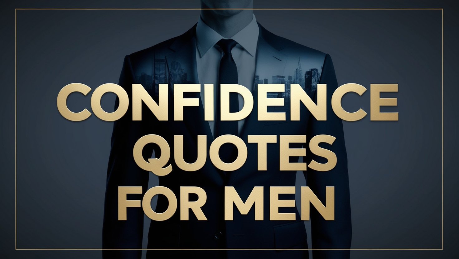 70+ Powerful Confidence Quotes for Men