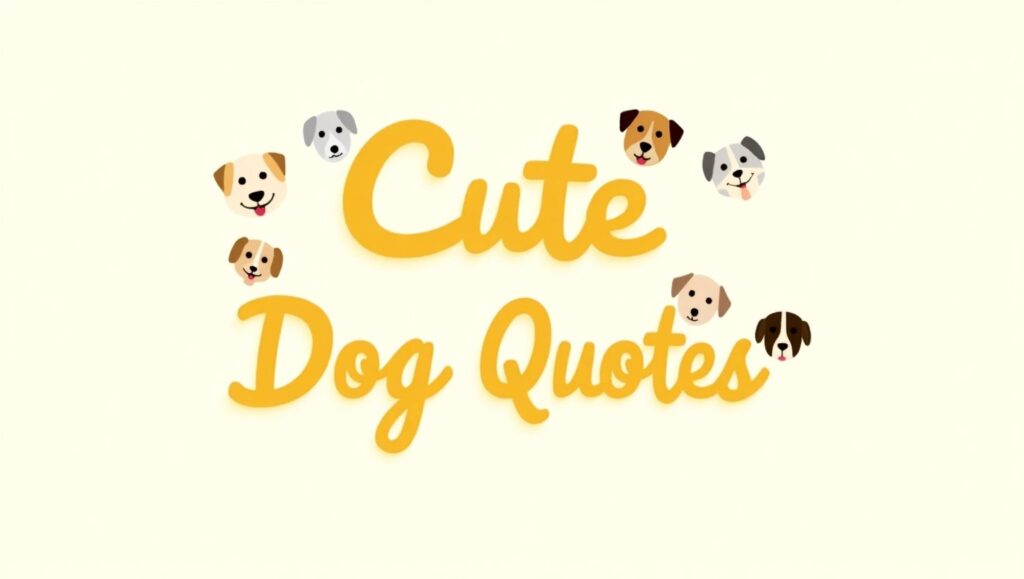 80+ Cute and Playful Dog Quotes