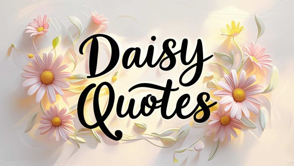 40+ Beautiful Daisy Quotes to Brighten Your Day