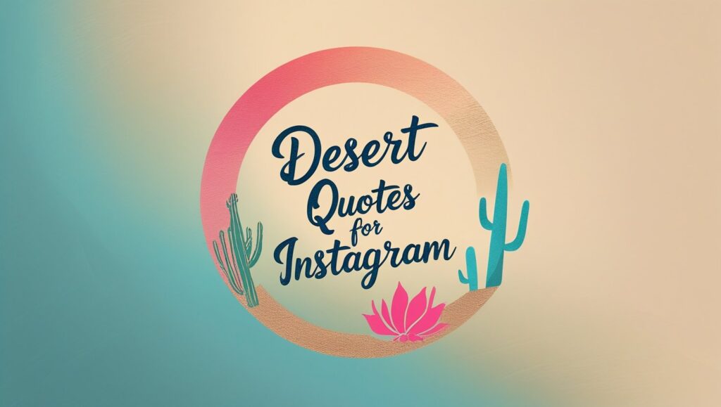 100+ Desert Quotes for Instagram