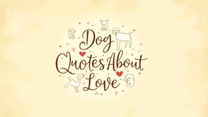 70+ Dog Quotes About Love