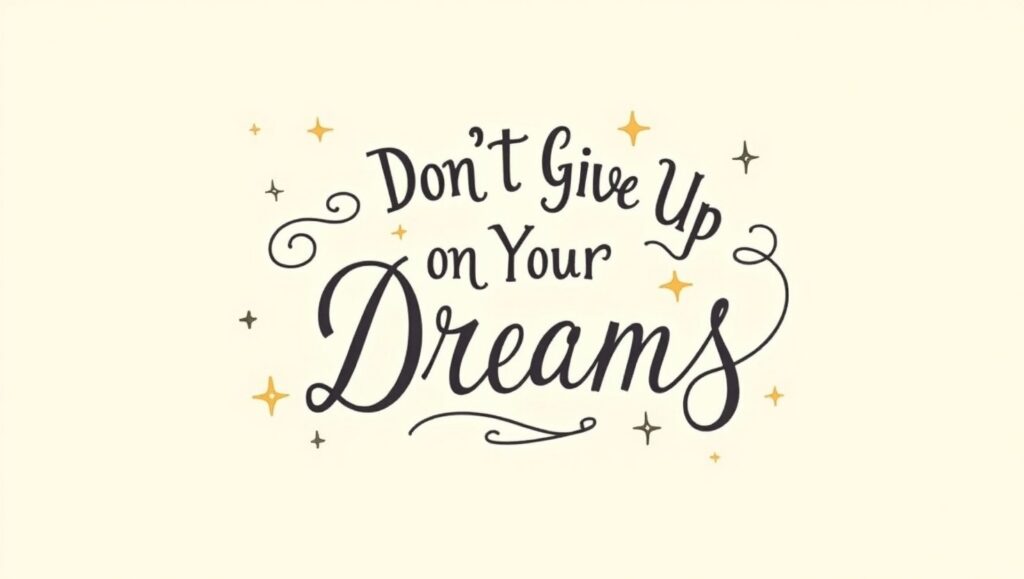 70+ Don’t Give Up on Your Dreams Quotes