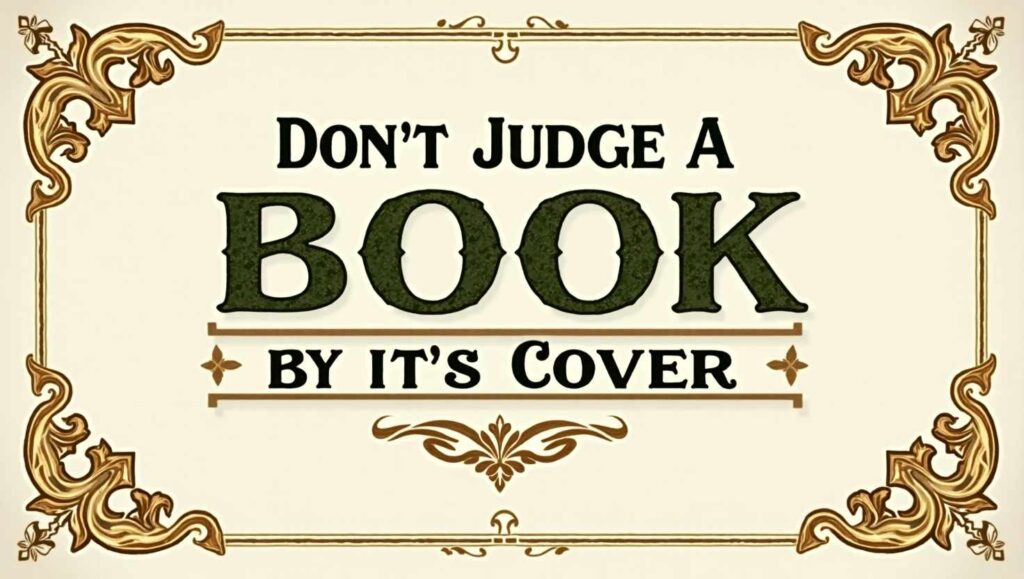 30+ Don’t Judge a Book by Its Cover Quotes