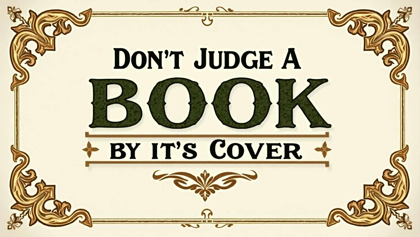 30+ Don’t Judge a Book by Its Cover Quotes