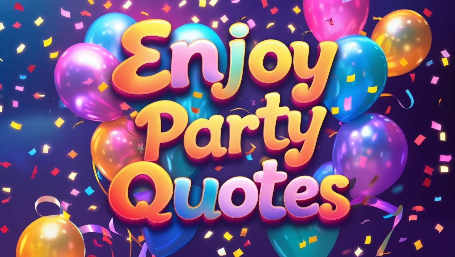 40+ Enjoy Party Quotes