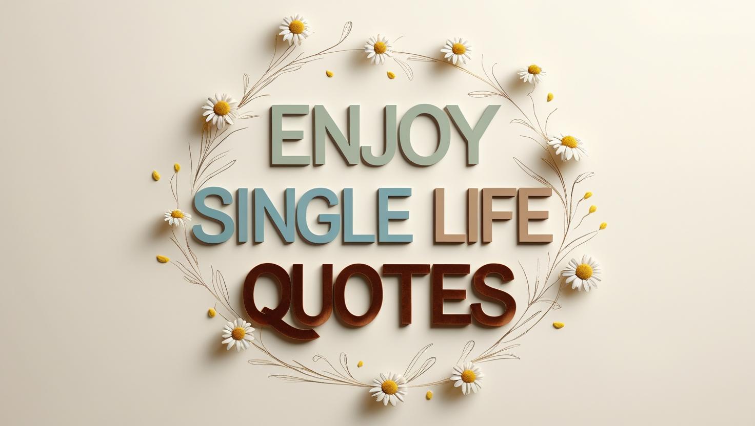 70+ Enjoy Single Life Quotes