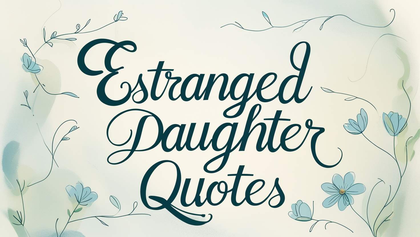 90+ Painful Estranged Daughter Quotes