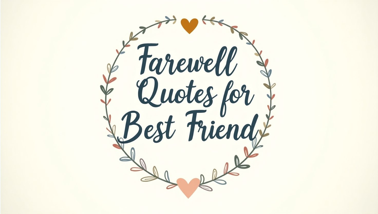 60+ Sentimental Farewell Quotes for Best Friend
