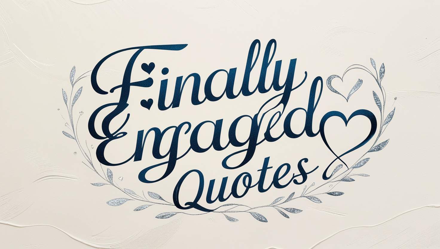 90+ Finally Engaged Quotes