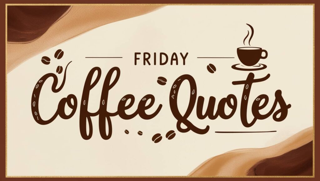 Friday Coffee Quotes