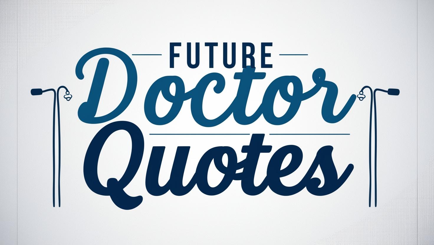 50+ Dedicated Future Doctor Quotes