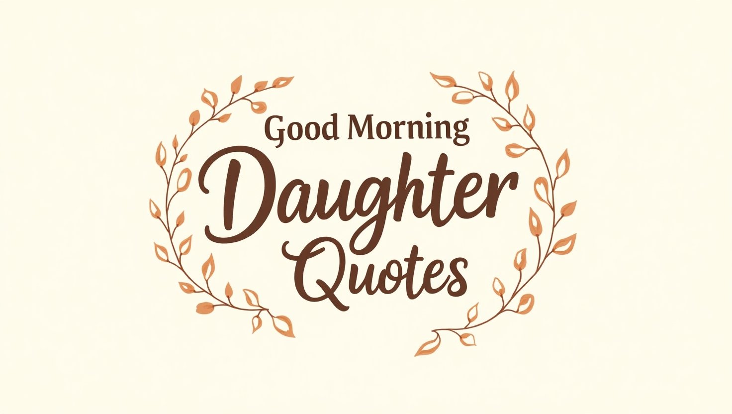 100+ Sweet Good Morning Daughter Quotes