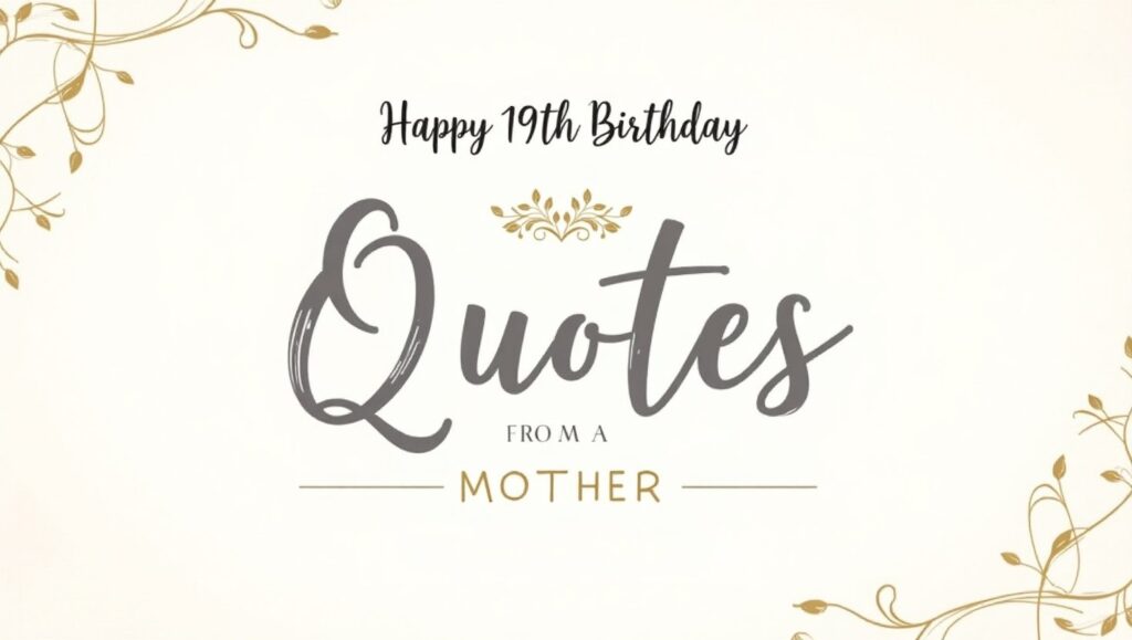 80+ Loving Happy 19th Birthday Daughter Quotes From a Mother