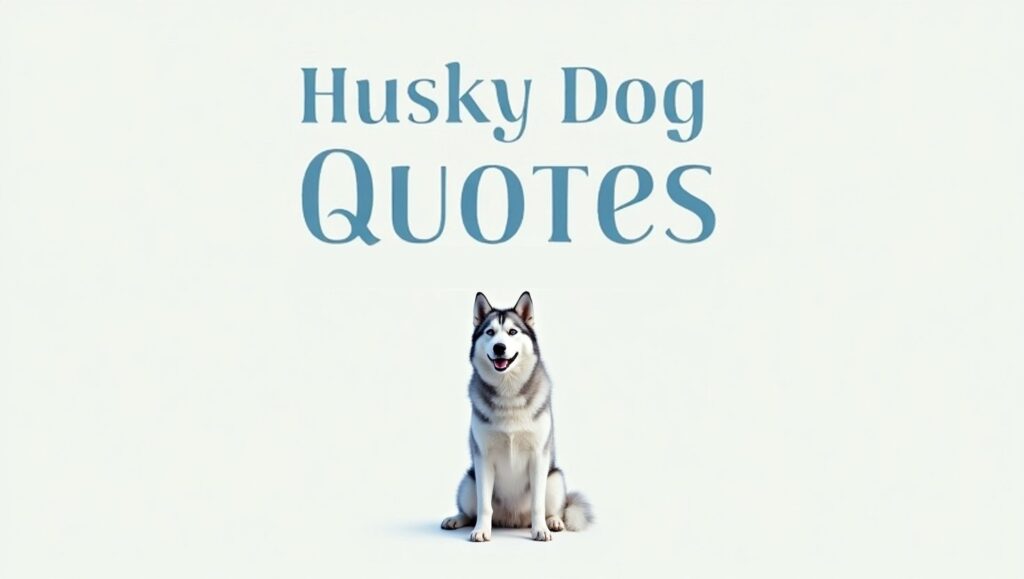 50+ Stunning Husky Dog Quotes