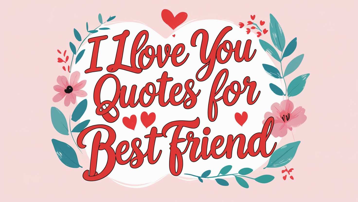 60+ I Love You Quotes For Best Friend