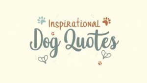 30+ Inspirational Dog Quotes