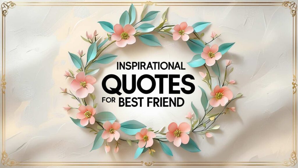 90+ Inspirational Quotes For Best Friend