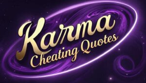 70+ Karma Cheating Quotes