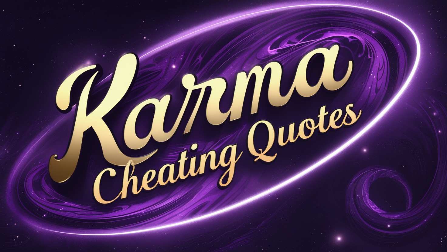 70+ Karma Cheating Quotes