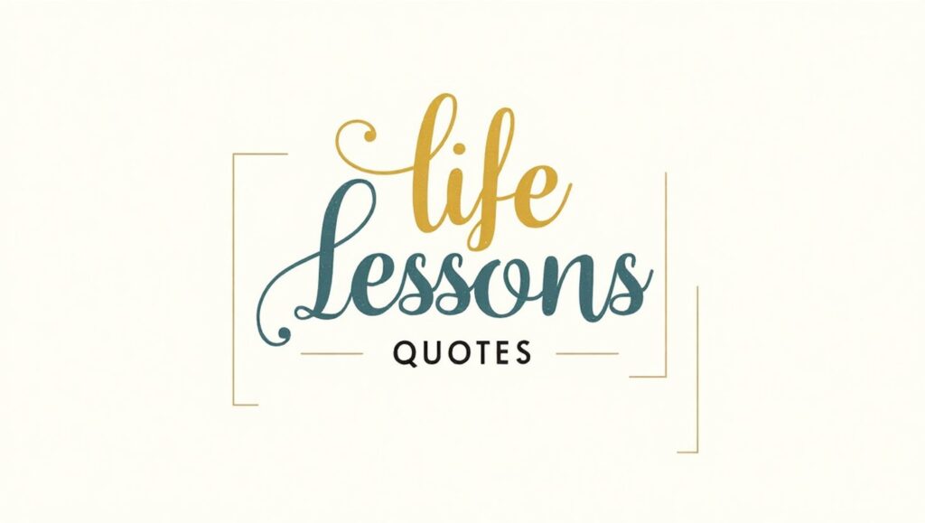 80+ Life Lessons Quotes to Inspire and Guide You