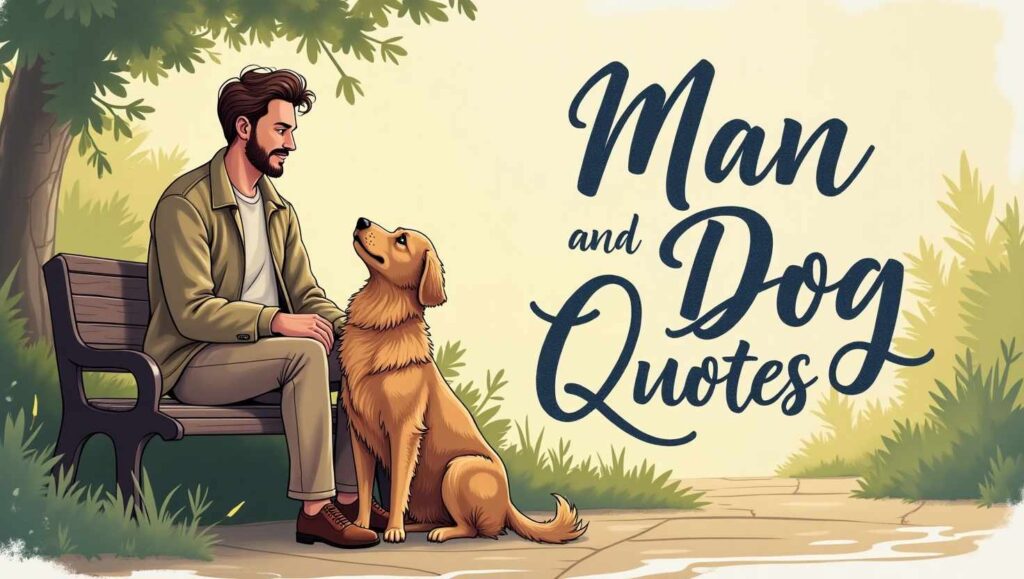 100+ Unbreakable Man and Dog Quotes