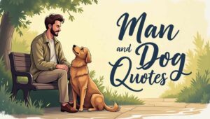 100+ Unbreakable Man and Dog Quotes