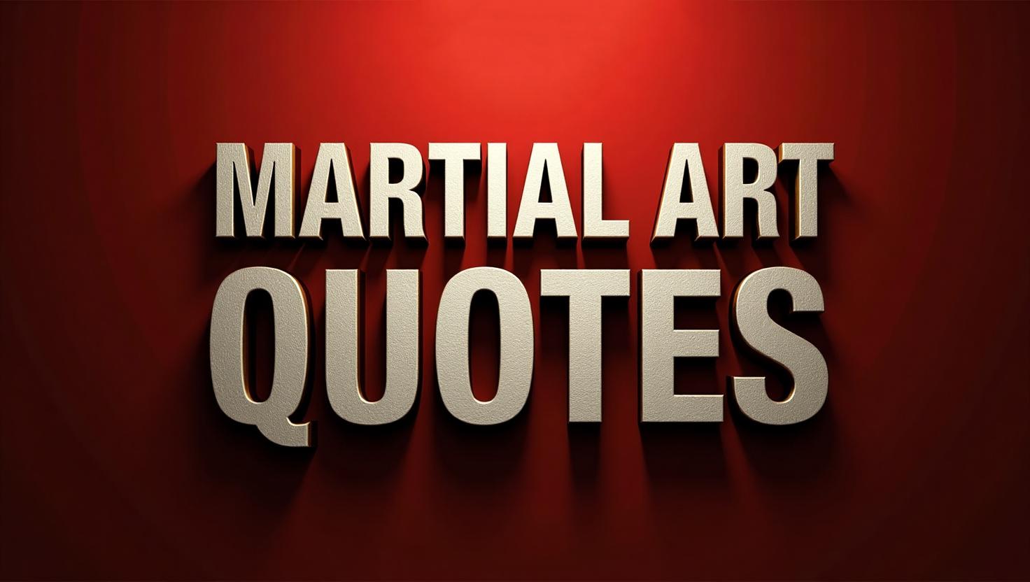 40+ Dedicated Martial Art Quotes