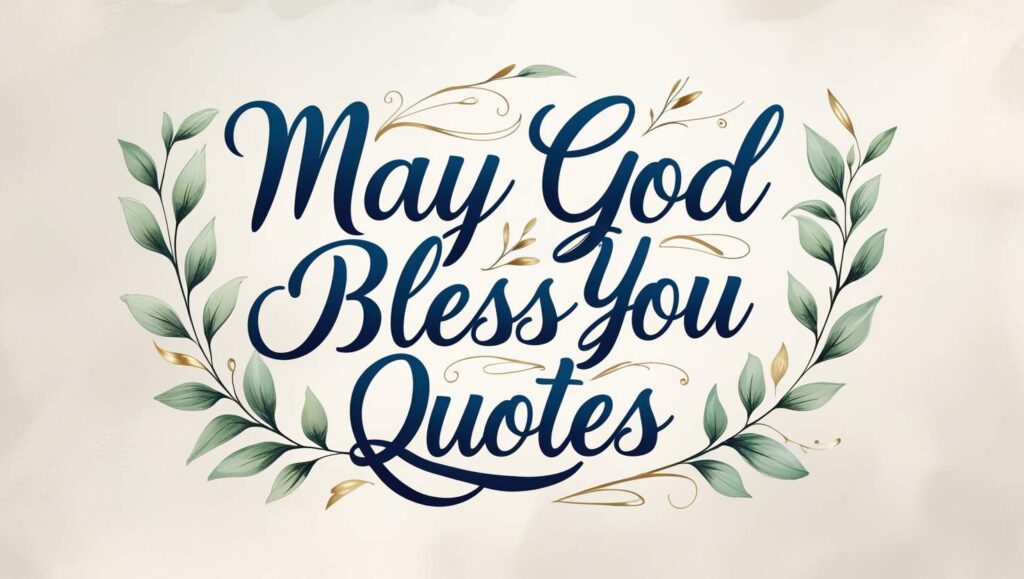 90+ May God Bless You Quotes
