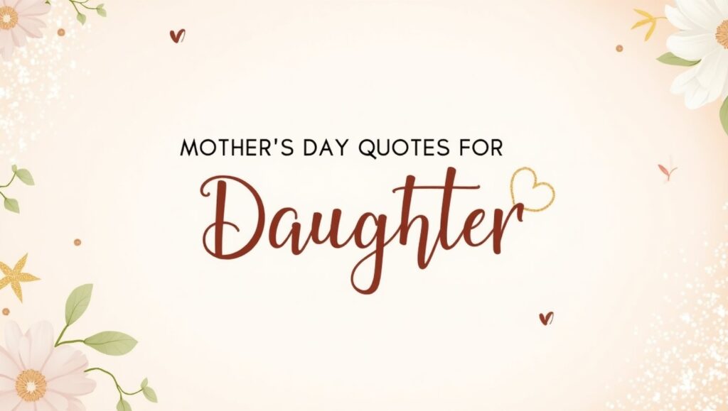 40+ Meaningful Mother’s Day Quotes for Daughter