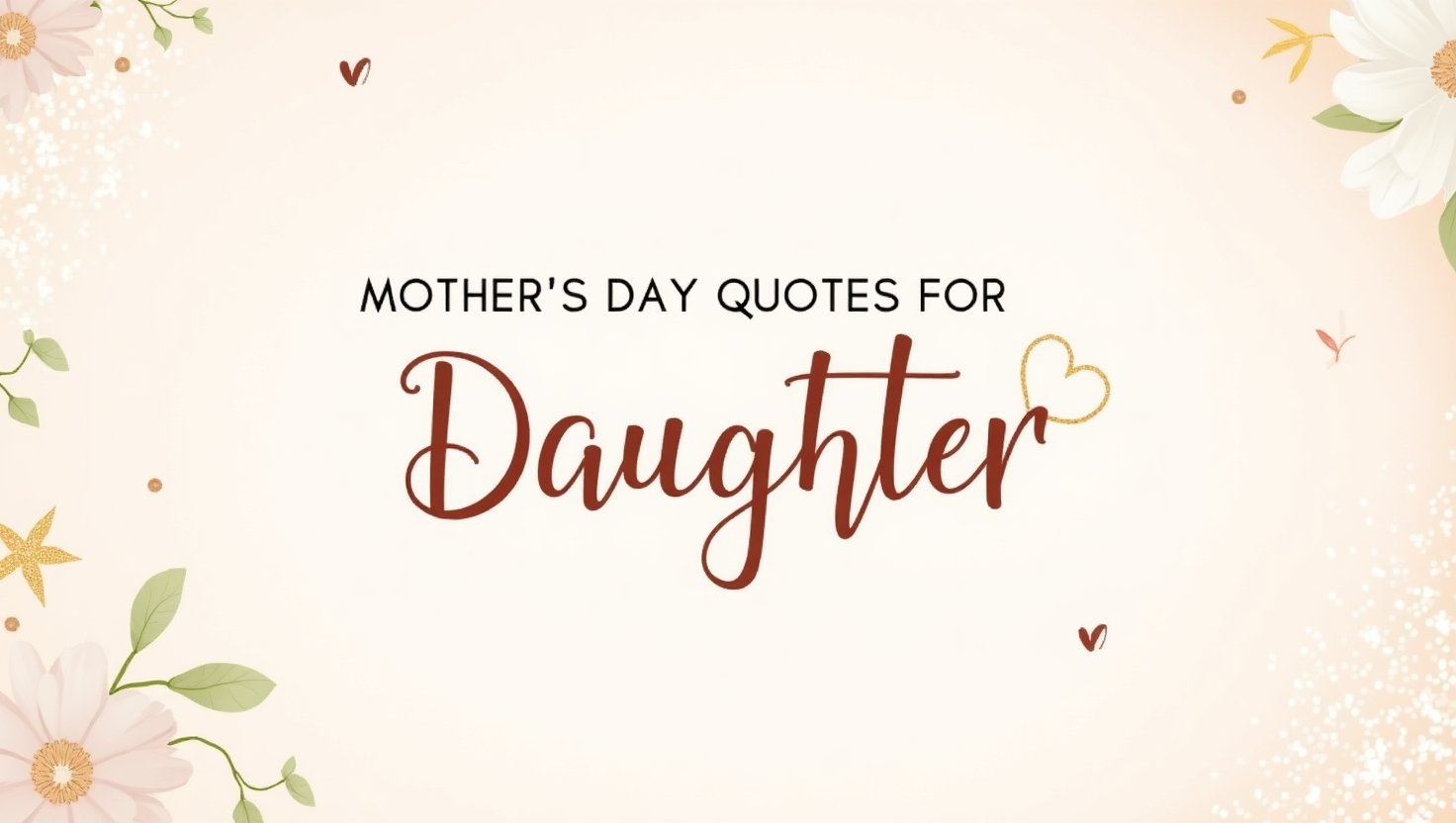 40+ Meaningful Mother’s Day Quotes for Daughter
