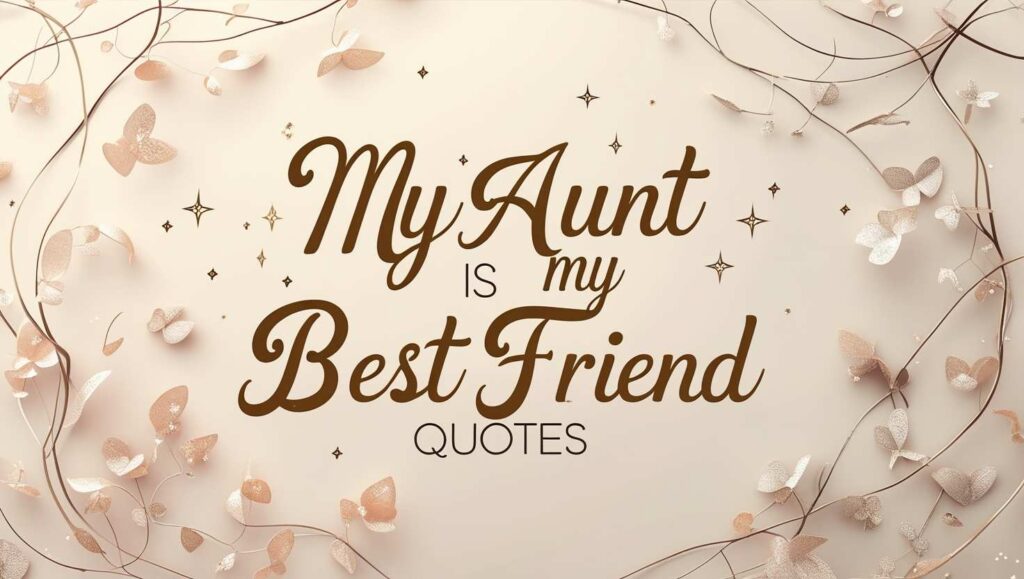 70+ My Aunt Is My Best Friend Quotes