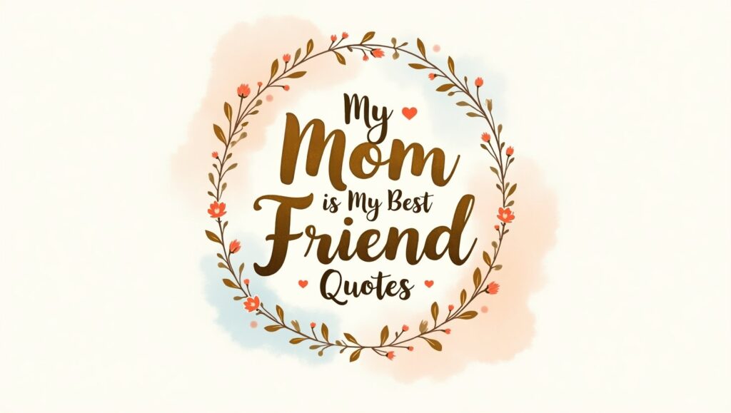 70+ My Mom Is My Best Friend Quotes to Appreciate Her