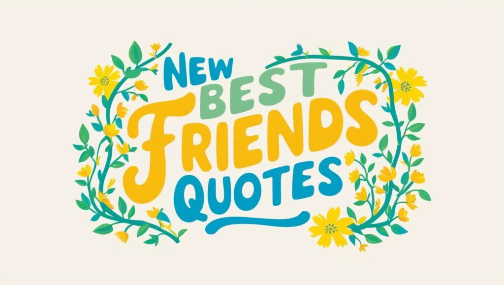 40+ Exciting New Best Friends Quotes