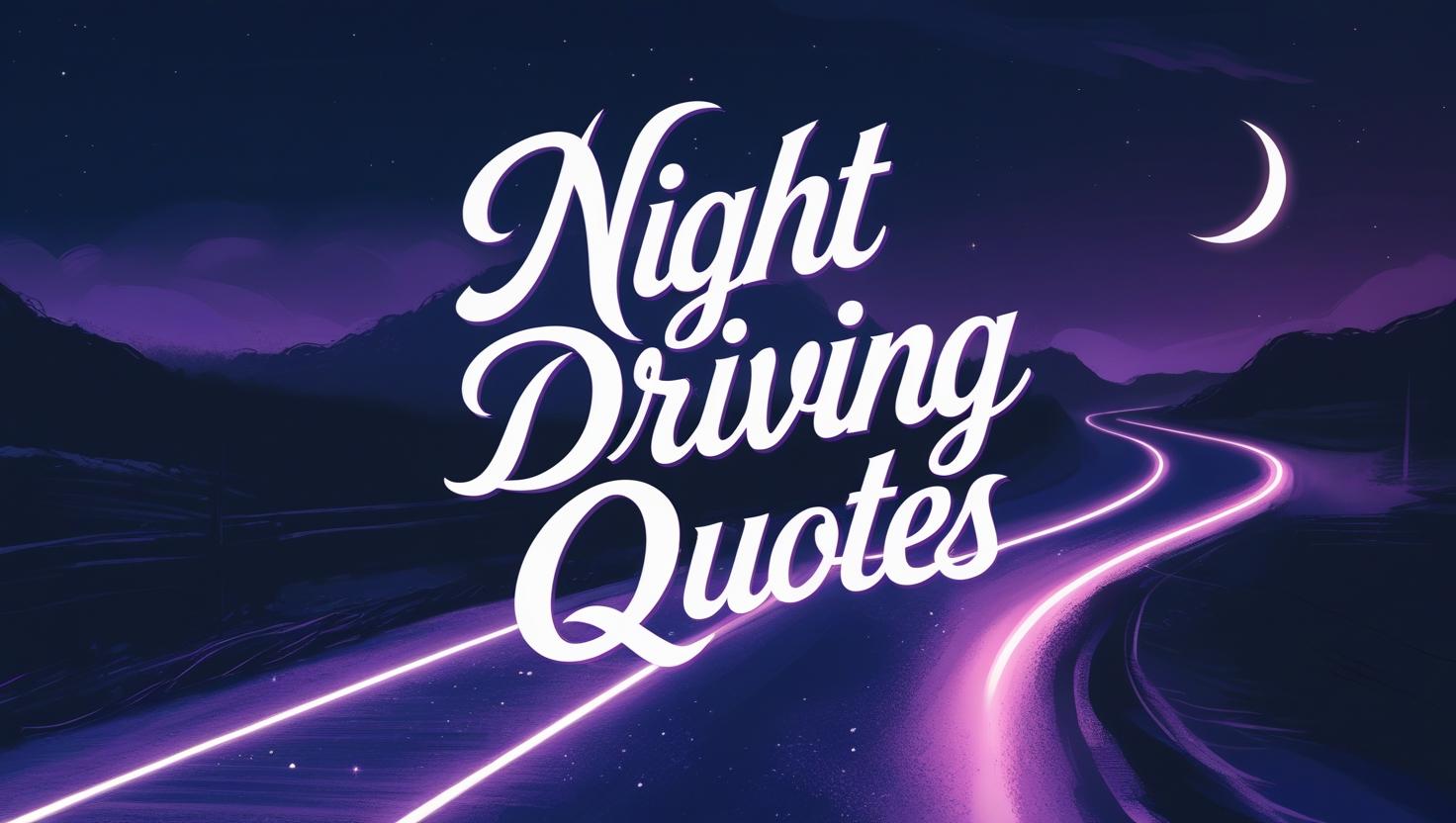 30+ Night Driving Quotes