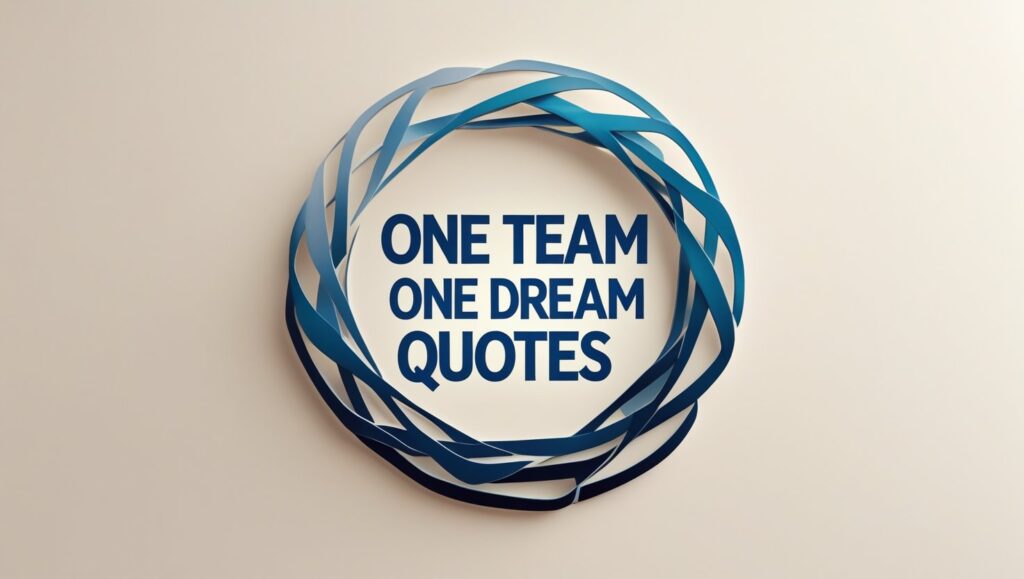 80+ One Team One Dream Quotes